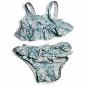 Posh Peanut Elegant White Garment 12-18 M Horses